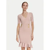 Marciano Guess Pletena obleka G6YK18 Z1012 Svetlo rožnata Slim Fit