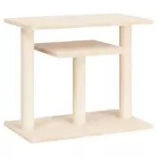 vidaXL vidaXL Mačji praskalnik s ploščadmi krem 62,5 cm, (20797047)
