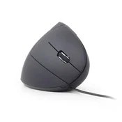 GEMBIRD Miška vertikalna GEMBIRD optična USB črna MUS-ERGO-01