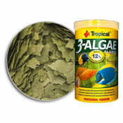 Ribja hrana v kosmičih TROPICAL 3-Algae 100 ml/20 g