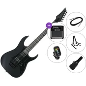 Ibanez GRGR330EX-BKF SET 2 Black Flat Električna gitara