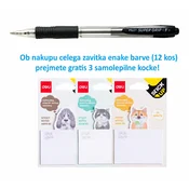 Hemijska olovka PILOT Super Grip crna 154645