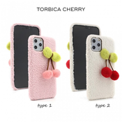 Ovitek Funny Cherry type 2 za Apple iPhone 8/7 Plus, Teracell, bela