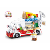 Konstruktor Sluban Girls Dream - Kombi za pizzu, 156 komada
