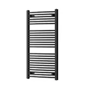 Ravni radiator za sušenje brisač 1200x600 mm črn