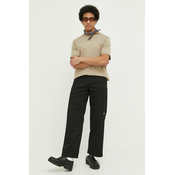 DICKIES Kargo hlače DOUBLE KNEE, črna