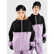 Check The Feed Daily 2 Color Jacket lavender & black