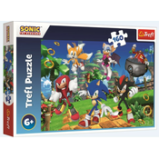 Trefl Puzzle Sonic in prijatelji/Sonic The Hedgehog 160 kosov