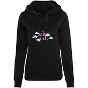 Womens Baby Girl Hoody black