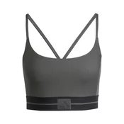 ADIDAS PERFORMANCE Športni nederček Hyperglam temno siva/črna