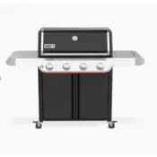 ROŠTILJ WEBER GENESIS E-415W PLINSKI CRNI