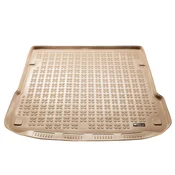 Rubber trunk mat Audi Q7 2006-2015 (beige)