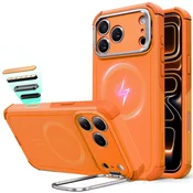 Hibridna maska ESR Cyber Armor Kickstand za iPhone 17 Pro - orange