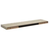 Vidaxl Stenske police 4 kosi barva hrasta 90x23,5x3,8 cm MDF