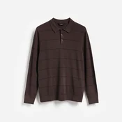 Reserved - Polo džemper s visokim sadržajem viskoze