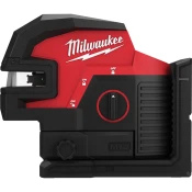 Milwaukee M12 CLL4P-0C 4točkovni križni zeleni laser - Akumulatorsko - 12 V - Ne - Da