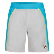 Muške kratke hlače Fila Australian Open Jack Short - silver scone/hawaiian ocean