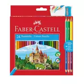 Barvice Faber-Castell šestrobne/set 24 barvic (barvice za)