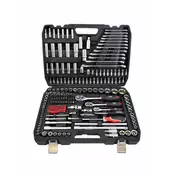 shumee AWTOOLS KOMPLET KLJUČEV 216-DELNI 1/2 3/8 1/4 ČRNE VRSTE