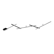 Trio Lighting Indira, vrtljiva LED stropna svetilka, dimmer črn - Dnevna soba / jedilnica - Sodobni - črna mat, bela - Kovina
