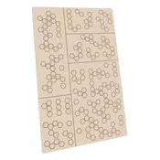 shumee GSTU502373 Samolepilne šablone Hex Camo