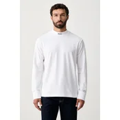 BOSS Green  majica dugih rukava za muškarce od pamuka s elastanom Tee Collar Long