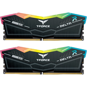 TEAMGROUP pomnilnik DELTA RGB 32GB Kit (2x16GB) DDR5-5200 DIMM PC5-41600 CL40, 1.25V