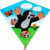 Wiky TEDDIES Leteči zmaj Krtek na drsalkah 68x73cm