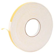 Vidaxl Samolepilni pena trak 10 szt. Bela 15mm x 10m CR pena