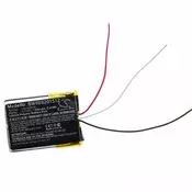Baterija za Marshall Major II/Major III, Tip B, 650 mAh