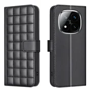 Črna Coushin Flip torbica (Xiaomi Redmi Note 14 Pro+ 5G/Note 14 Pro 5G)