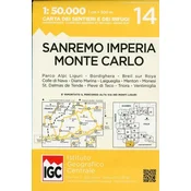 Wanderkarte 14 San Remo