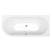POLYSAN VIVA R Deluxe Hidromasažna Kad, 185x80x47cm, Active Hydro-Air Sistem, Kromirana Finish