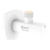 Ventil kutni Arco Lipstick White, 1/2x3/8