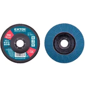 Extol Industrial Lamelni disk poševni cirkon, P80,O 125mm