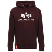 ALPHA INDUSTRIES Majica Basic krvavo rdeča