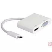 USB Type-C to USB3.0/VGA/HDMI adapter