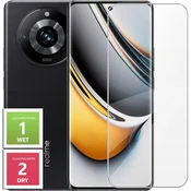 shumee Kaljeno steklo za Realme 11 Pro Zaščitno steklo 2.5D, 9H steklo