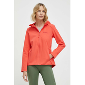 Outdoor jakna Jack Wolfskin Bornberg Hoody boja: crvena