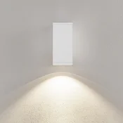 Deko-Light LED zunanja stenska svetilka ShoreLine Pro Square, bela, 830/840 - Sodobni - Aluminij