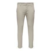 Only & Sons Chino hlace MARK, bež siva