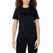 Fila črna majica s kratkimi rokavi