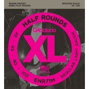 DADDARIO ENR71M STRUNE BASS HALF RND 45-100
