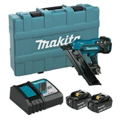 MAKITA DBN900RGK Akumulatorski žebljalnik 18V LXT (2 x 6,0Ah + DC18RC + kovček)