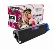 Inkdigo toner 44917602 kompatybilny z OKI B431D MB491 B431DN B431DNplus Certyfikat TÜV