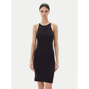 Pieces Vsakodnevna obleka Jane 17155478 Črna Slim Fit