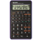 Sharp EL-501T kalkulator Džepni Znanstveni Crno, Ljubičasto