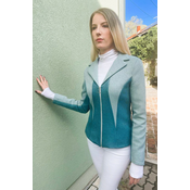 BOUCLÉ MODA Ženski mantil Naja, Tirkizni