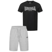 LONSDALE Trenirka za tek črna