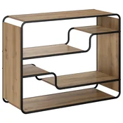vidaXL Komoda Artisan hrast 98 x 37,5 x 75,5 cm Predelan les